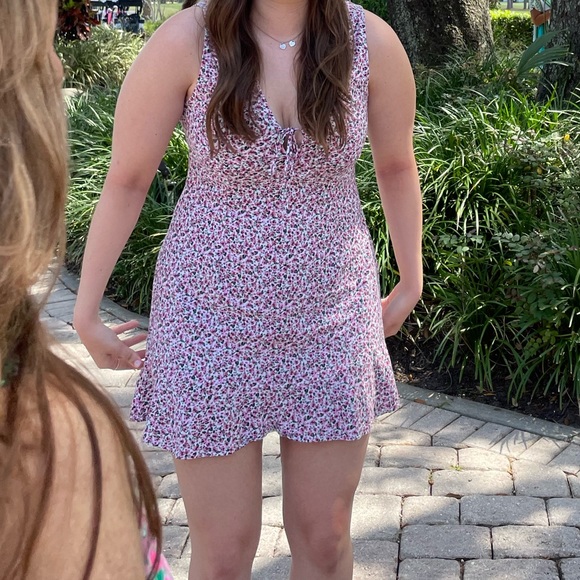 Zara Floral Mini Dress - Picture 6 of 6